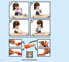 LEGO 41238 instructions page 2 – build guide