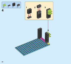 LEGO 41238 instructions page 20 – build guide