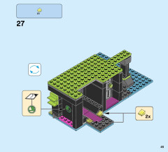 LEGO 41238 instructions page 45 – build guide