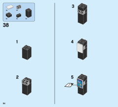 LEGO 41238 instructions page 54 – build guide