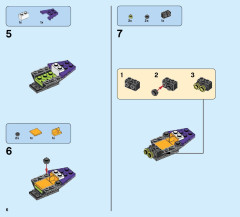 LEGO 41238 instructions page 6 – build guide