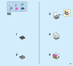 LEGO 41238 instructions page 67 – build guide
