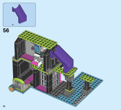 LEGO 41238 instructions page 74 – build guide