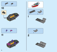 LEGO 41238 instructions page 8 – build guide