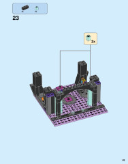 LEGO 41239 instructions page 49 – build guide