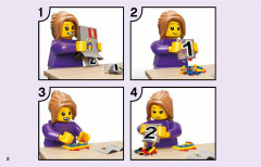 LEGO 41250 instructions page 2 – build guide