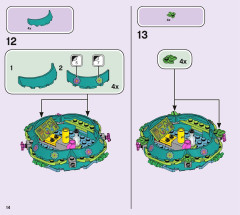 LEGO 41252 instructions page 14 – build guide