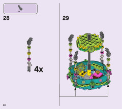 LEGO 41252 instructions page 22 – build guide