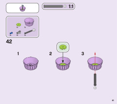 LEGO 41252 instructions page 41 – build guide