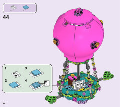 LEGO 41252 instructions page 44 – build guide