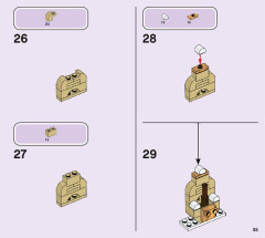 LEGO 41252 instructions page 55 – build guide