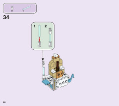 LEGO 41252 instructions page 58 – build guide