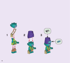 LEGO 41252 instructions page 6 – build guide