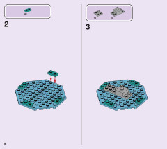 LEGO 41252 instructions page 8 – build guide