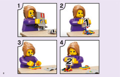 LEGO 41253 instructions page 2 – build guide
