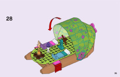 LEGO 41253 instructions page 35 – build guide