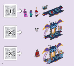 LEGO 41254 instructions page 4 – build guide