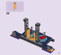 LEGO 41254 instructions page 43 – build guide
