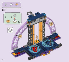 LEGO 41254 instructions page 58 – build guide