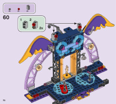 LEGO 41254 instructions page 70 – build guide