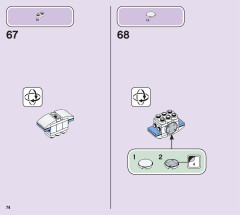 LEGO 41254 instructions page 74 – build guide