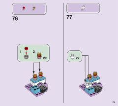 LEGO 41254 instructions page 79 – build guide