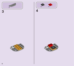 LEGO 41254 instructions page 8 – build guide