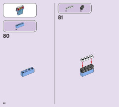 LEGO 41254 instructions page 82 – build guide