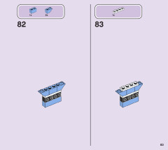 LEGO 41254 instructions page 83 – build guide