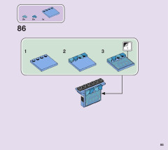 LEGO 41254 instructions page 85 – build guide