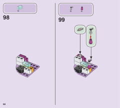 LEGO 41254 instructions page 92 – build guide