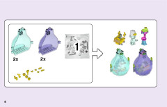 LEGO 41255 instructions page 4 – build guide