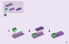 LEGO 41255 instructions page 43 – build guide