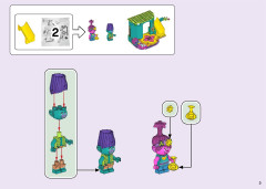 LEGO 41255 instructions page 3 – build guide