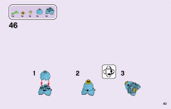 LEGO 41256 instructions page 43 – build guide