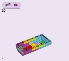 LEGO 41256 instructions page 18 – build guide