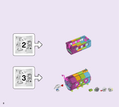 LEGO 41256 instructions page 2 – build guide