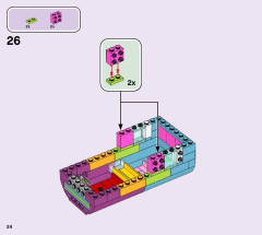 LEGO 41256 instructions page 24 – build guide
