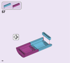 LEGO 41256 instructions page 58 – build guide
