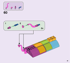 LEGO 41256 instructions page 61 – build guide