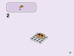 LEGO 41258 instructions page 21 – build guide