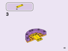 LEGO 41258 instructions page 43 – build guide