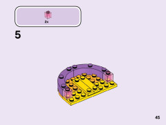 LEGO 41258 instructions page 45 – build guide