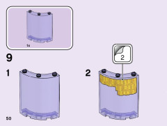 LEGO 41258 instructions page 50 – build guide