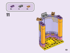 LEGO 41258 instructions page 53 – build guide