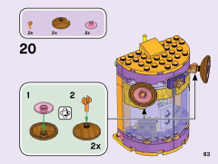 LEGO 41258 instructions page 63 – build guide
