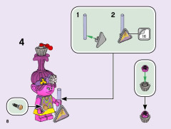 LEGO 41258 instructions page 8 – build guide