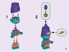 LEGO 41258 instructions page 9 – build guide