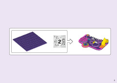 LEGO 41258 instructions page 3 – build guide