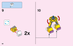 LEGO 41287 instructions page 28 – build guide